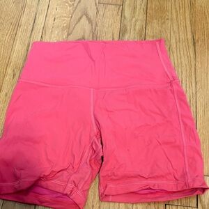 lululemon athletica Pink Bike Shorts